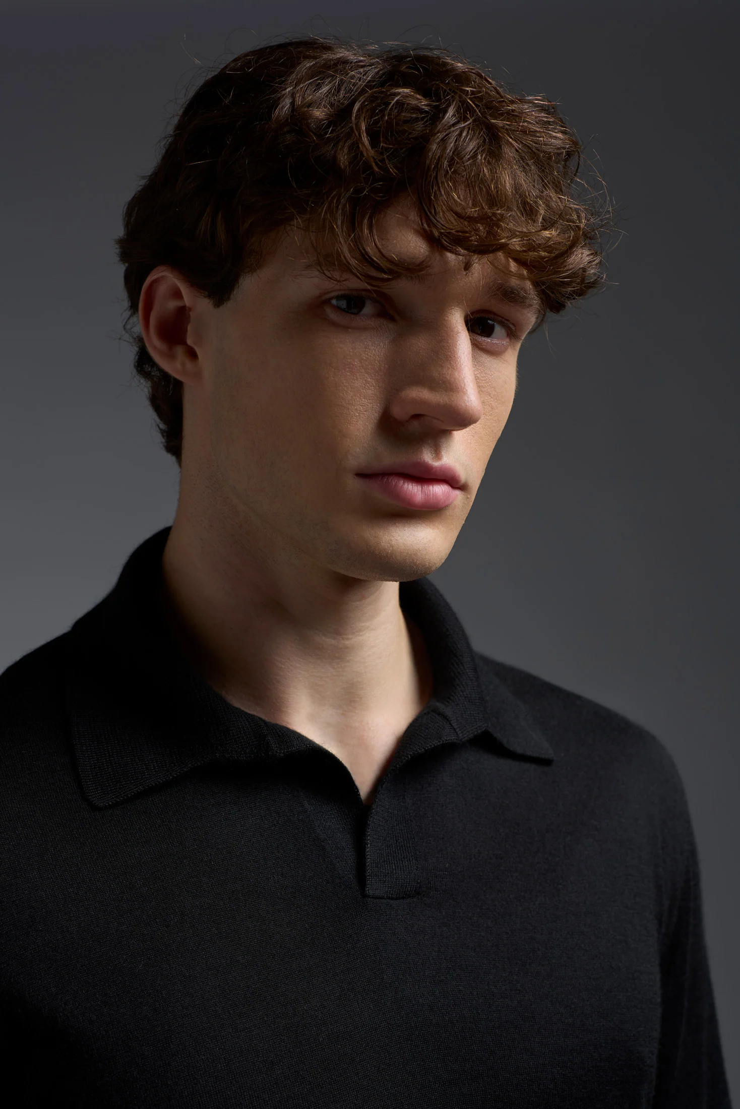 Johnny Collar Long Sleeve Polo - Image 8