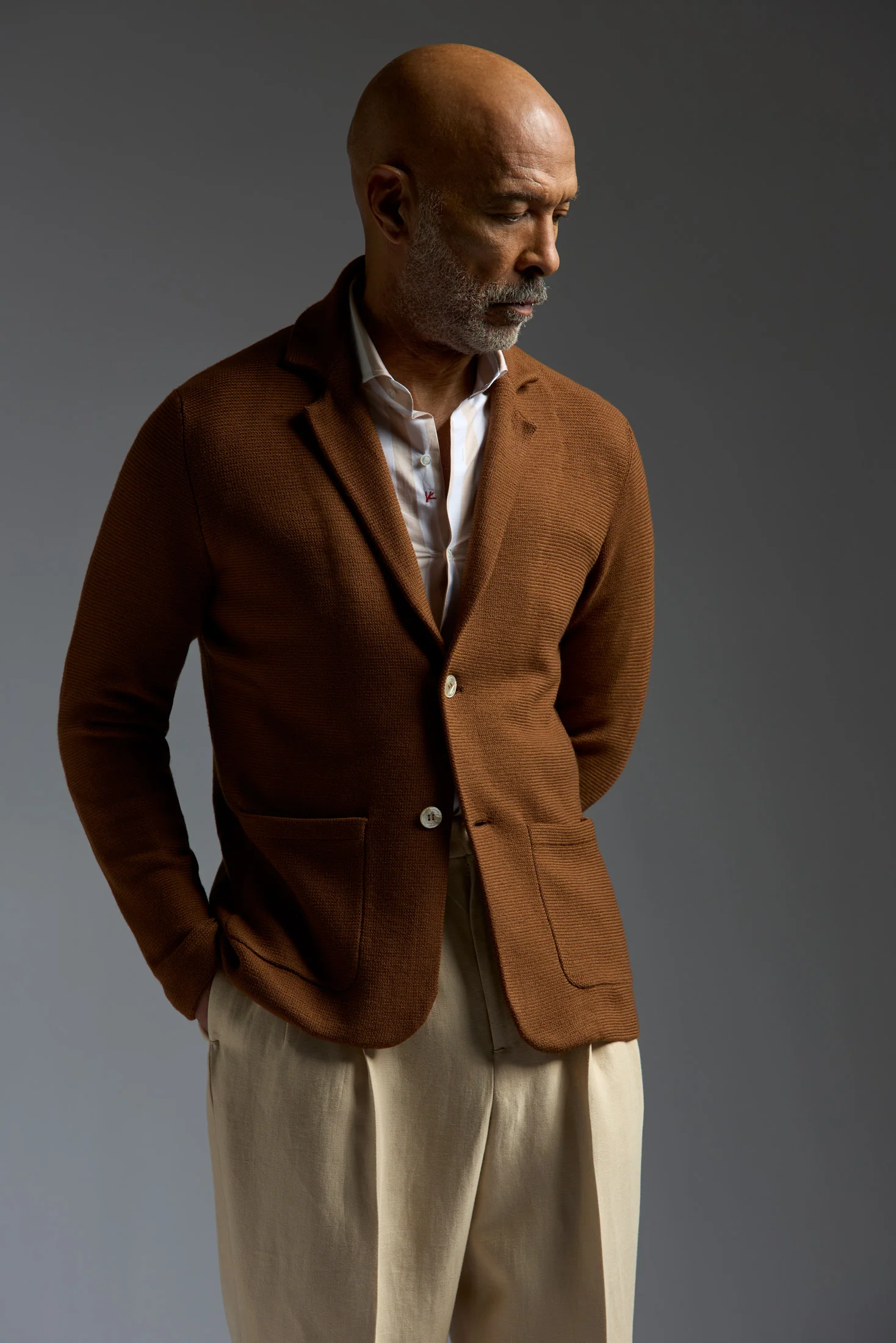 Filo di Corallo Two Buttons Jacket