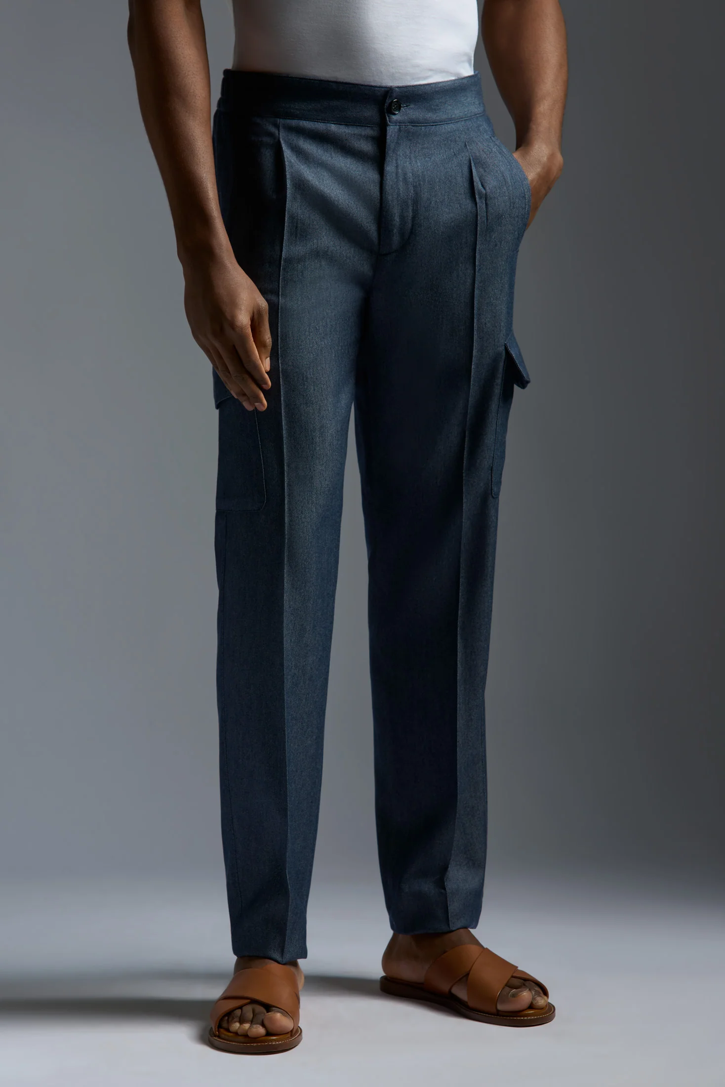 Cashmere Cargo Pants - Image 2